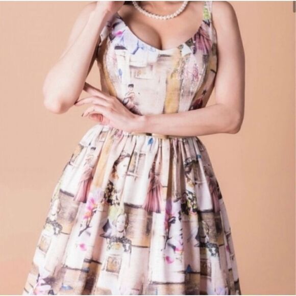 Super rare Tatyana Leading Ladies of Film Novelty
Print Dress size s - Picture 8 of 12